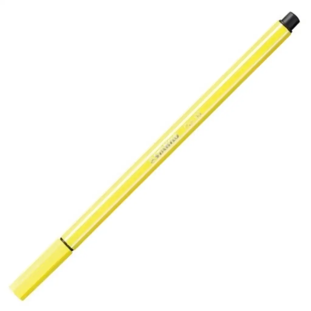Stabilo: Pen 68 rostirón citromsárga színben 1mm-es kép 1