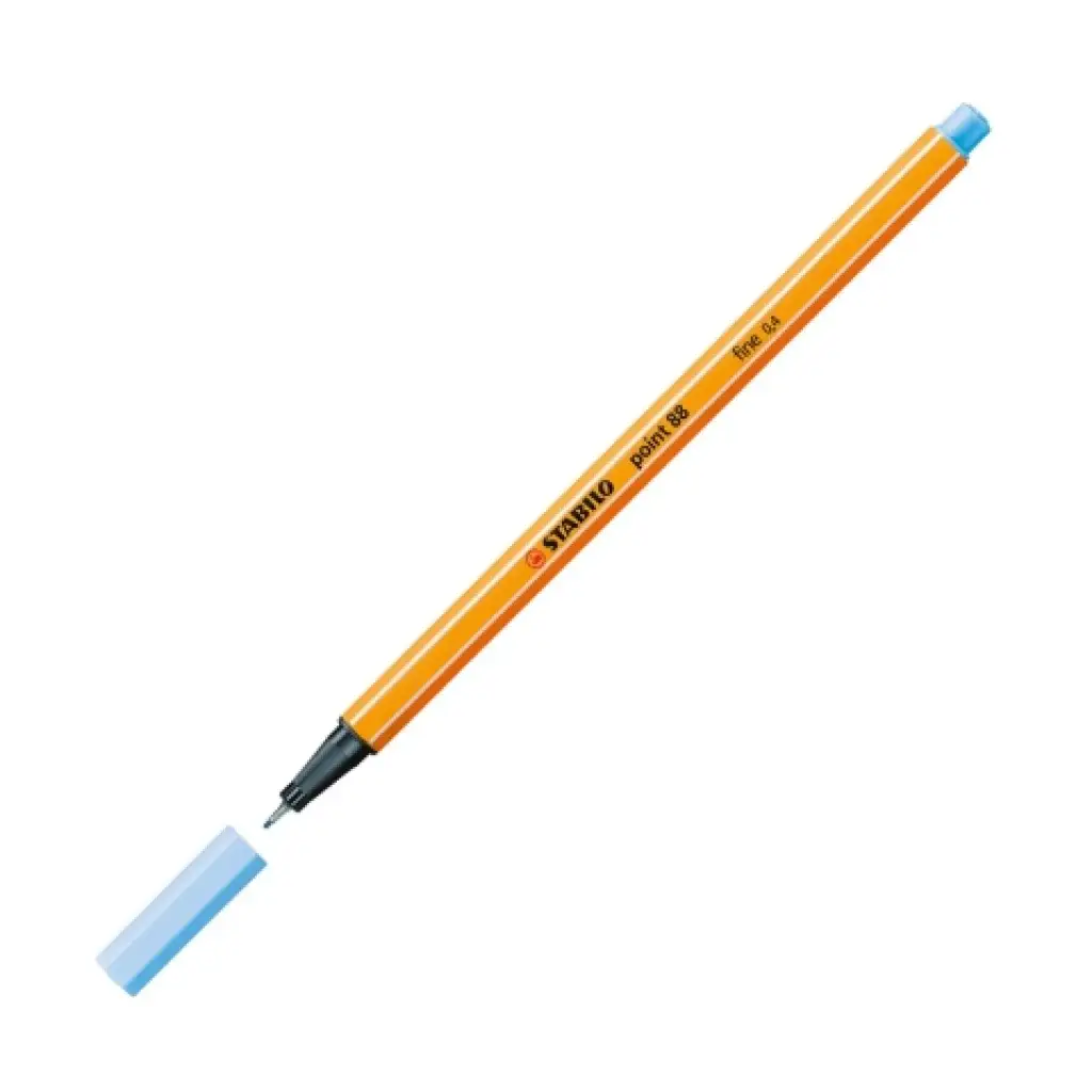 Stabilo: Point 88 tűfilc 0,4mm-es jég kék színben kép 2