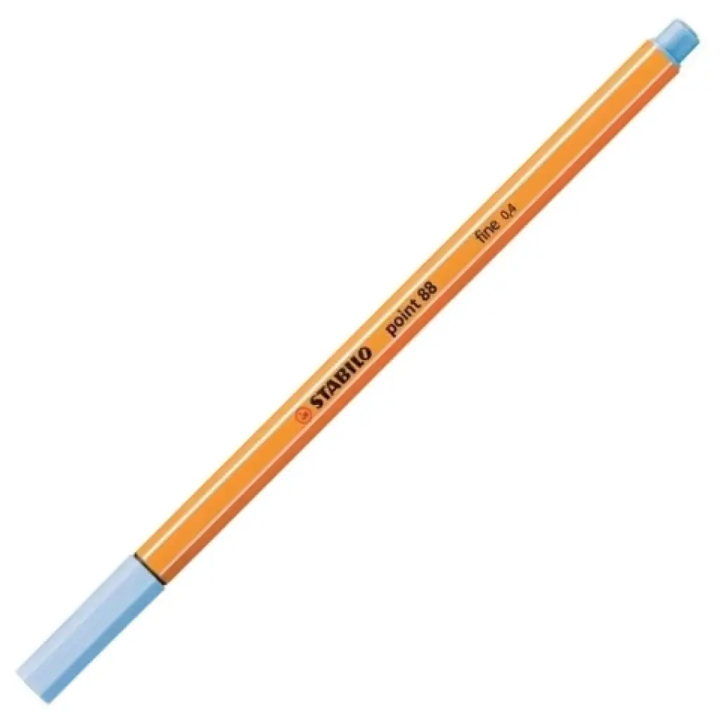 Stabilo: Point 88 tűfilc 0,4mm-es jég kék színben kép 1