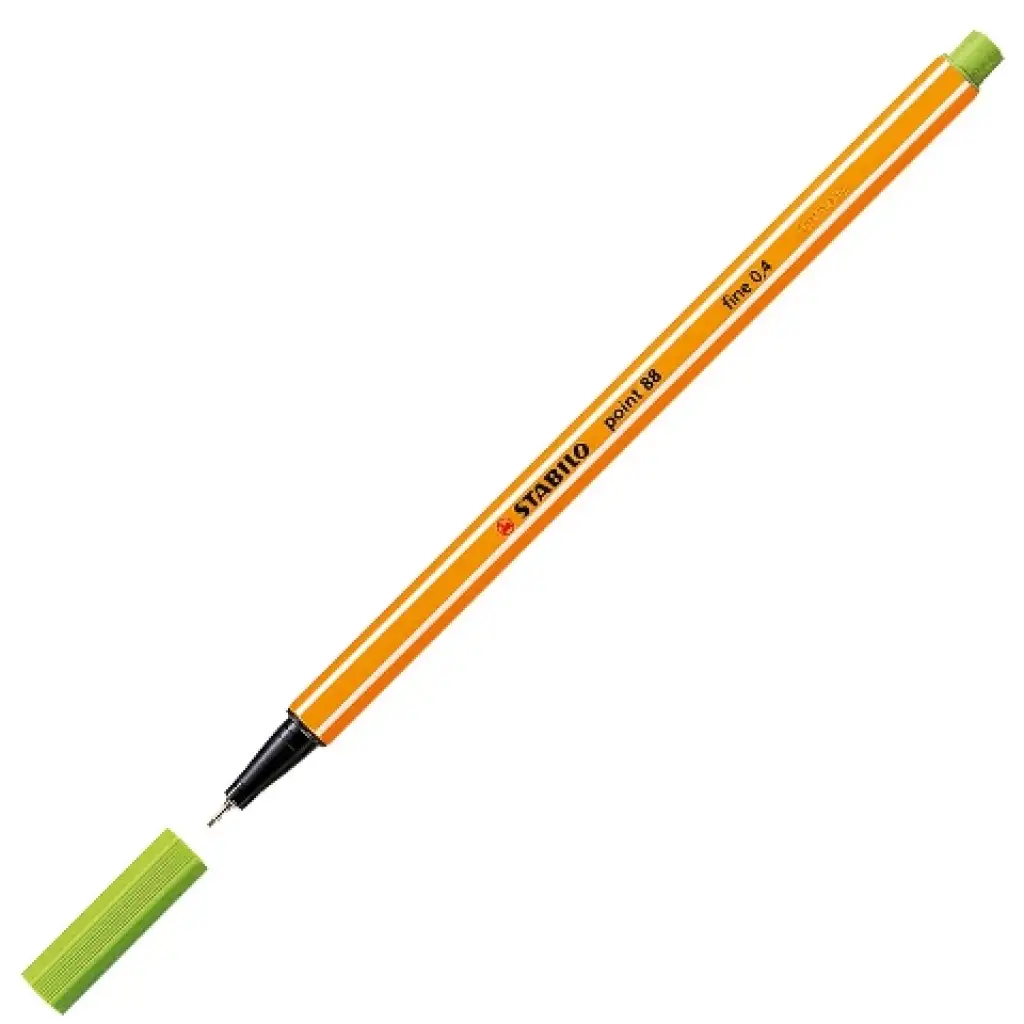 Stabilo: Point 88 tűfilc 0,4mm-es almazöld színben kép 2