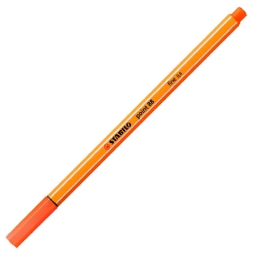 Stabilo: Point 88 tűfilc 0,4mm-es halvány cinóber színben kép 1