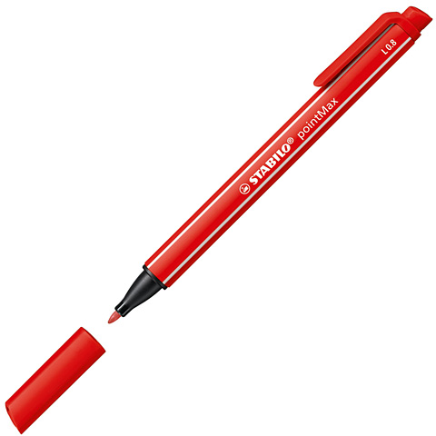 Stabilo: pointMax rostirón kárminvörös színben 0,8mm kép 2