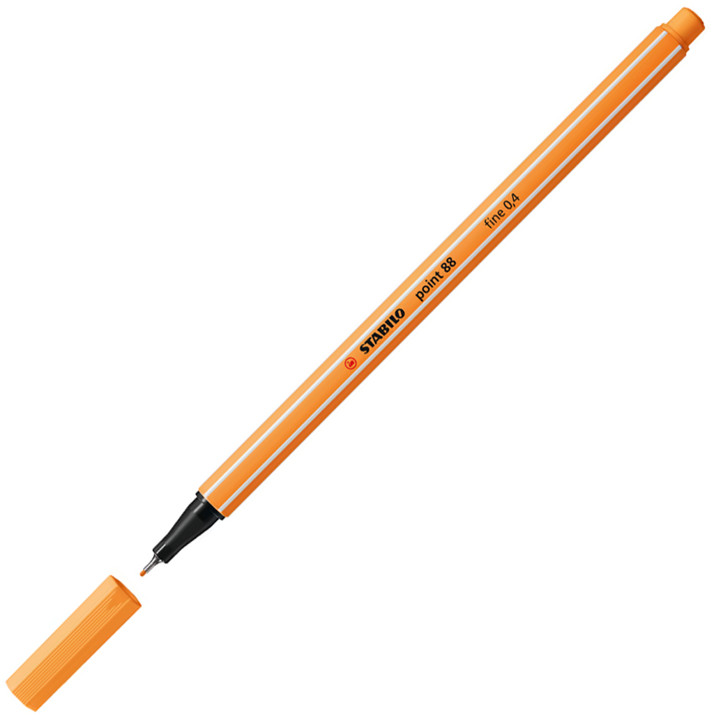 Stabilo: Point 88 tűfilc 0,4mm papaya kép 1