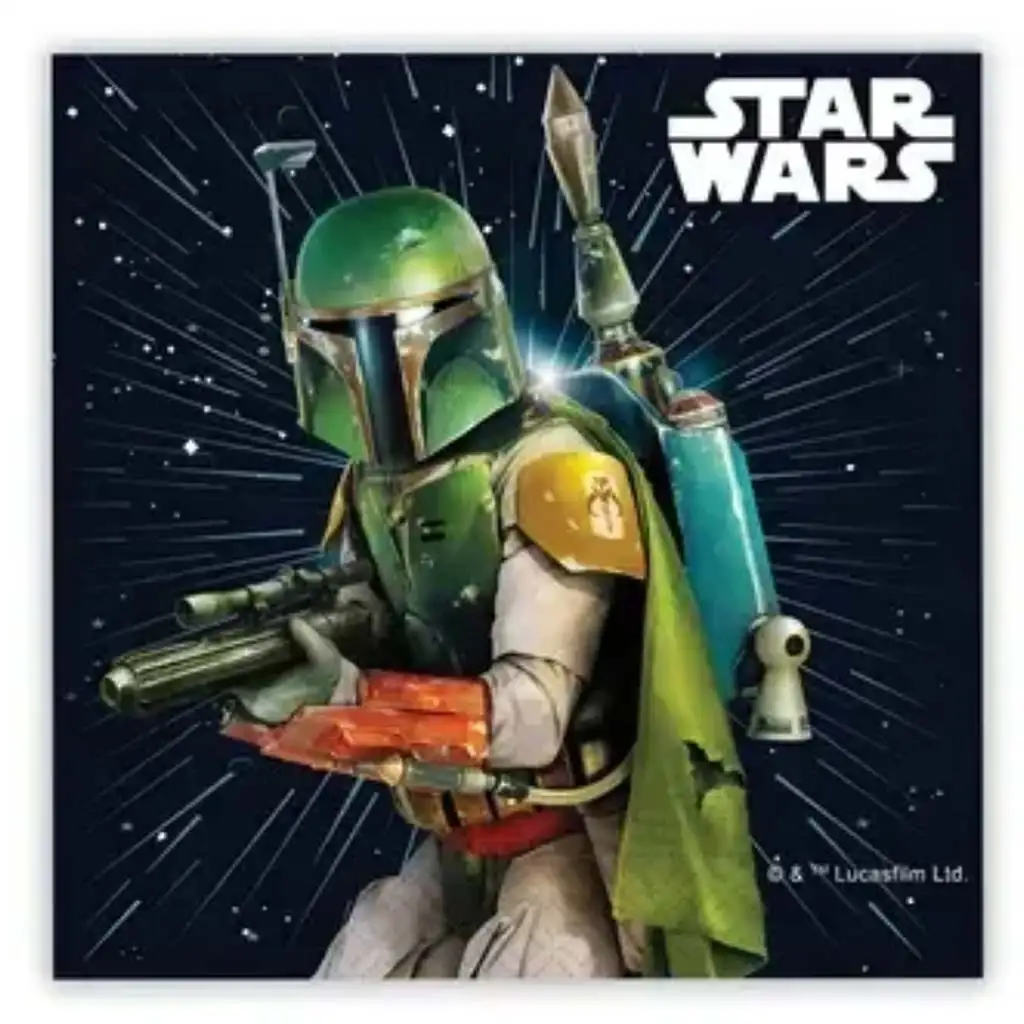 Star Wars papírszalvéta szett – 2 rétegű, 33x33 cm, 20db kép 1