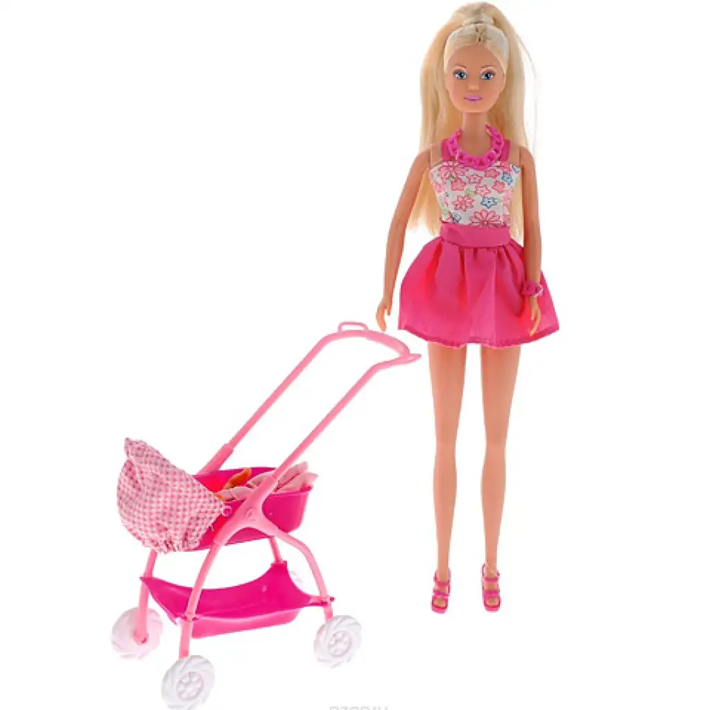 Steffi Love: Babakocsis baba 2 változatban - Simba Toys kép 3
