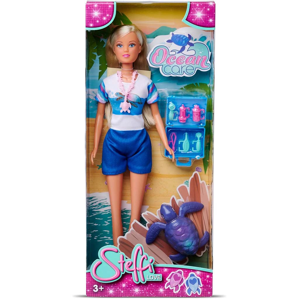 Steffi Love: Ocean Care Állatgondozó Steffi baba játékszett - Simba Toys kép 1