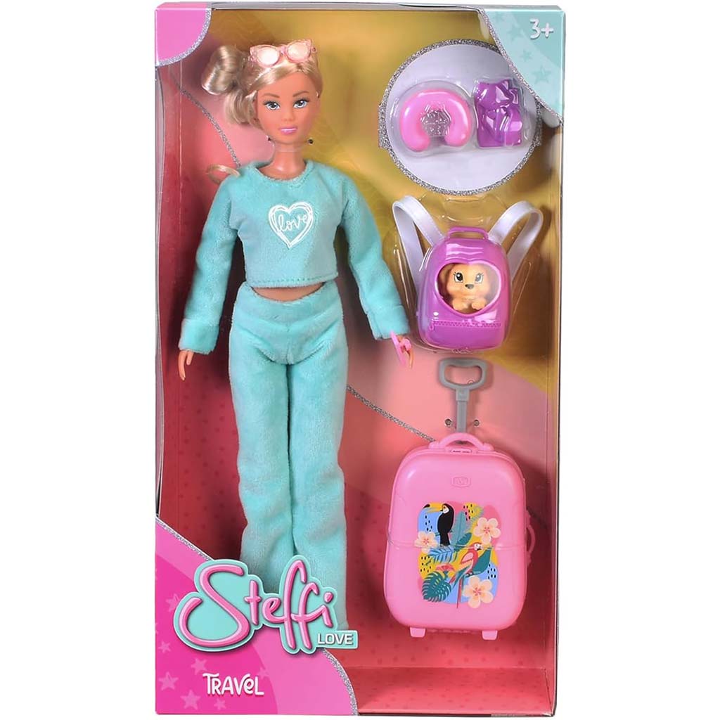 Steffi Love: Utazó Steffi baba játékszett - Simba Toys kép 1