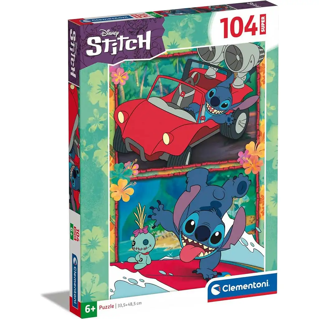 Disney Stitch 104db-os Super puzzle - Clementoni kép 1