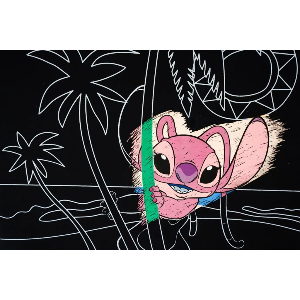 Canenco: Stitch képkarc poszter, 29x15 cm, 2 db-os kép 4