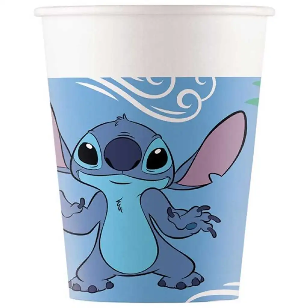 Disney Stitch papírpohár 8db-os szett 200ml kép 1