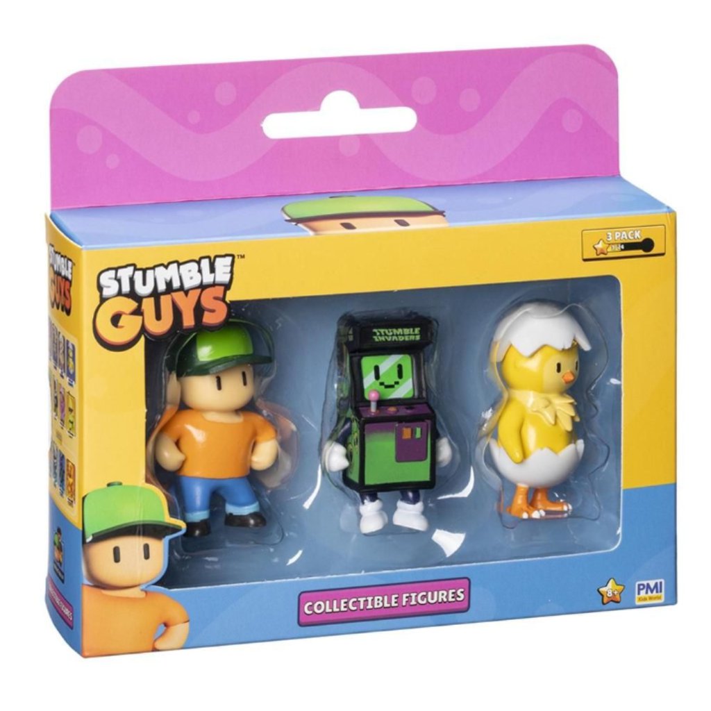 Stumble Guys 3db-os figura szett több változatban 2. sorozat kép 1