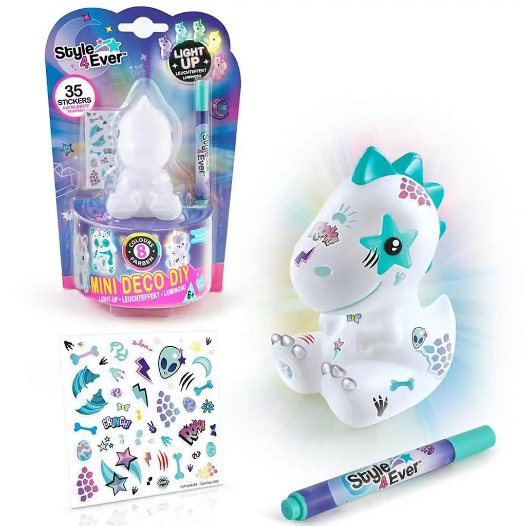 Style 4 Ever: Díszítsd fel! Mini deko világító figura többféle változatban 1db kép 1