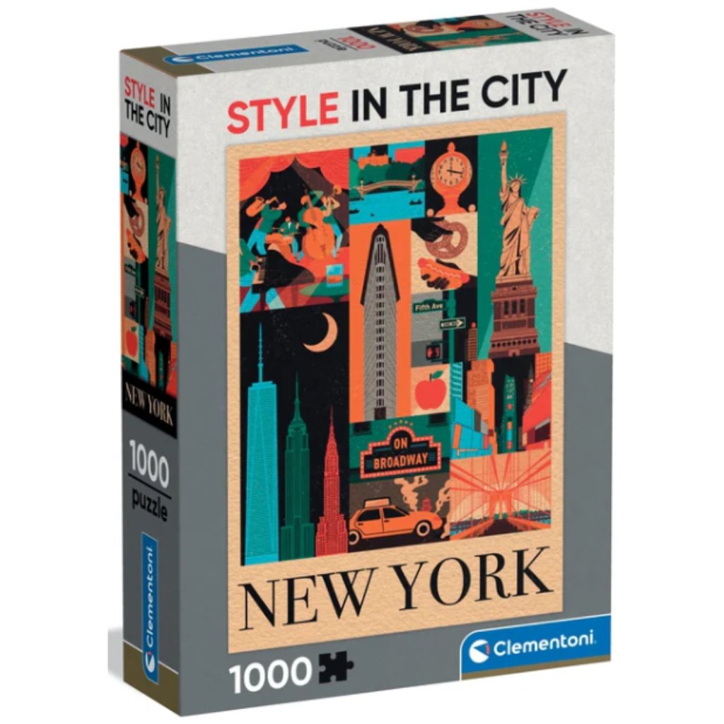 Style in the City New York puzzle 1000 db-os - Clementoni kép 1