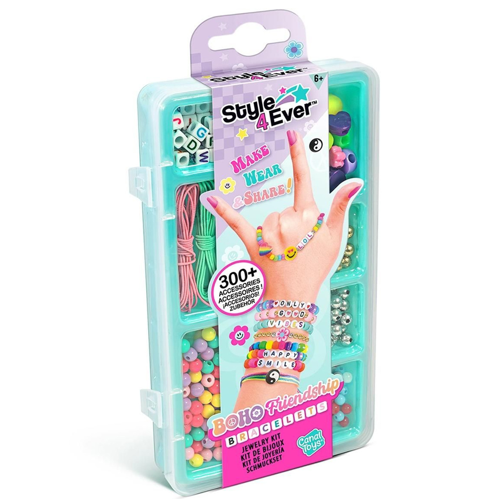 Style 4 Ever Boho bartságkarkötő-készítő mini készlet kép 1