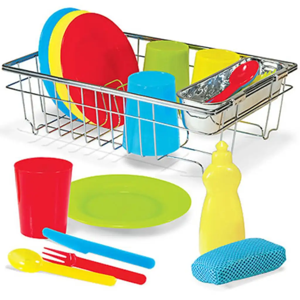 Sütés-főzés konyhai étkészlet csepegtetővel játék szett - Melissa & Doug kép 1