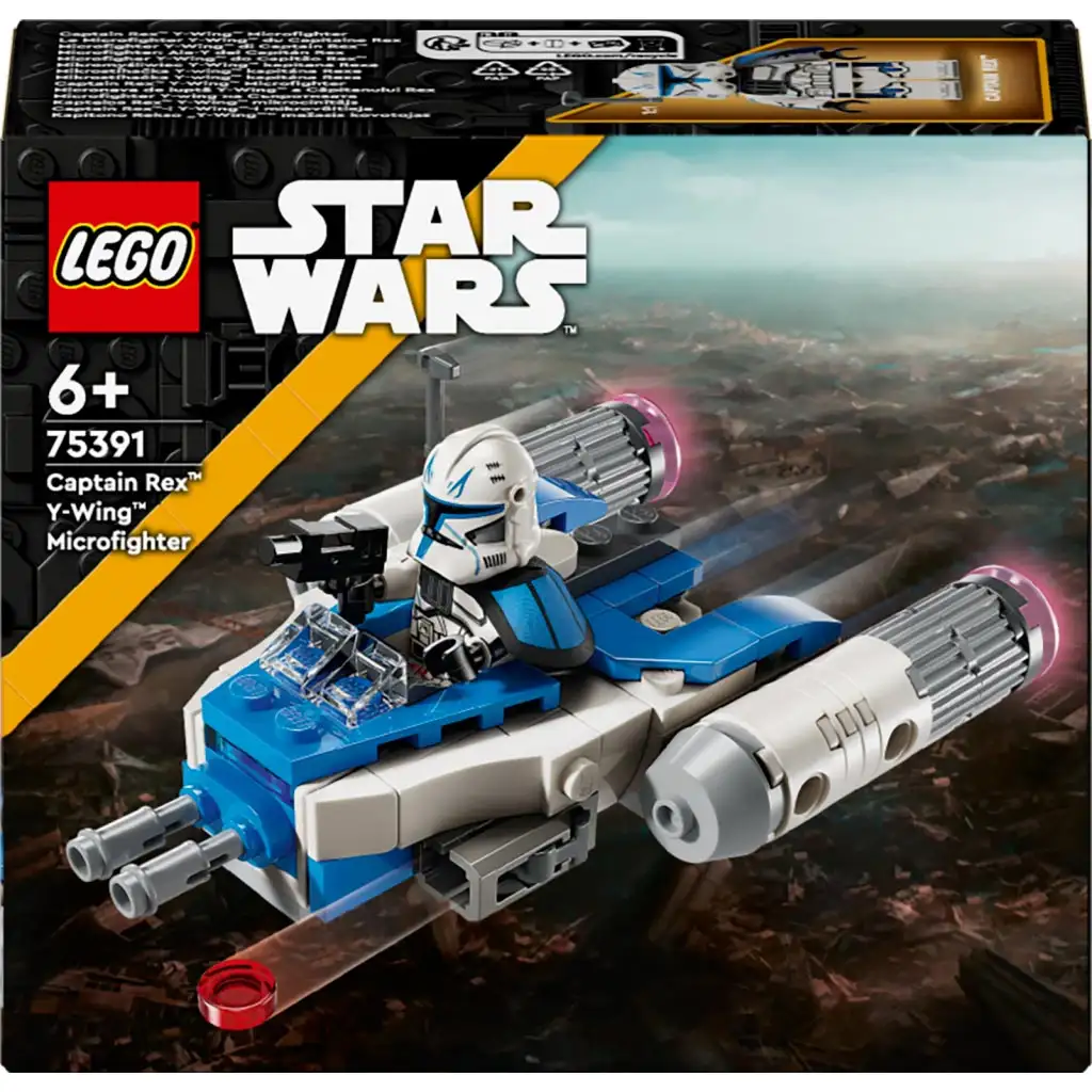 LEGO® Star Wars™: Captain Rex™ Y-Wing™ Microfighter (75391) kép 1