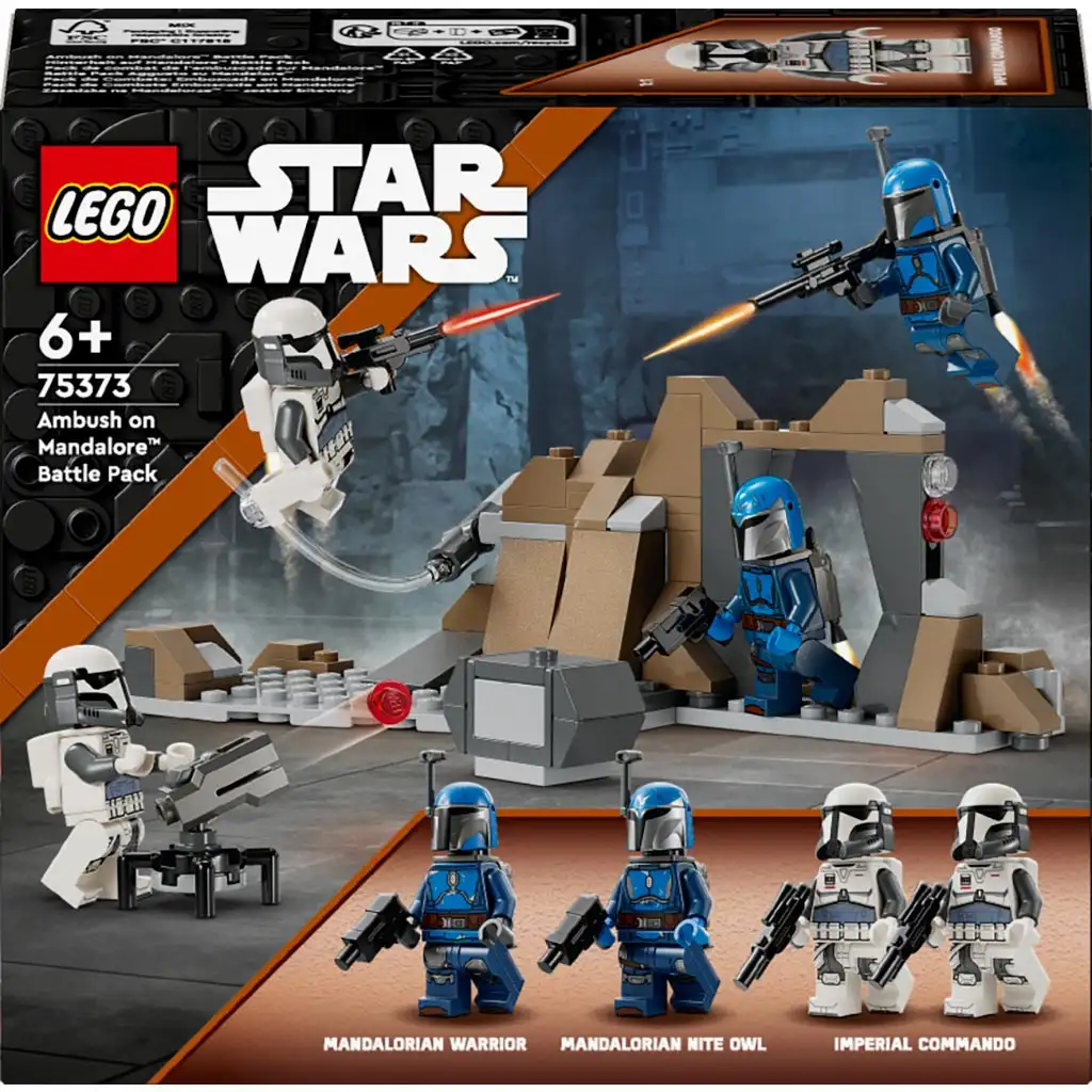 LEGO® Star Wars™: Csapda a Mandalore™ bolygón harci csomag (75373) kép 1
