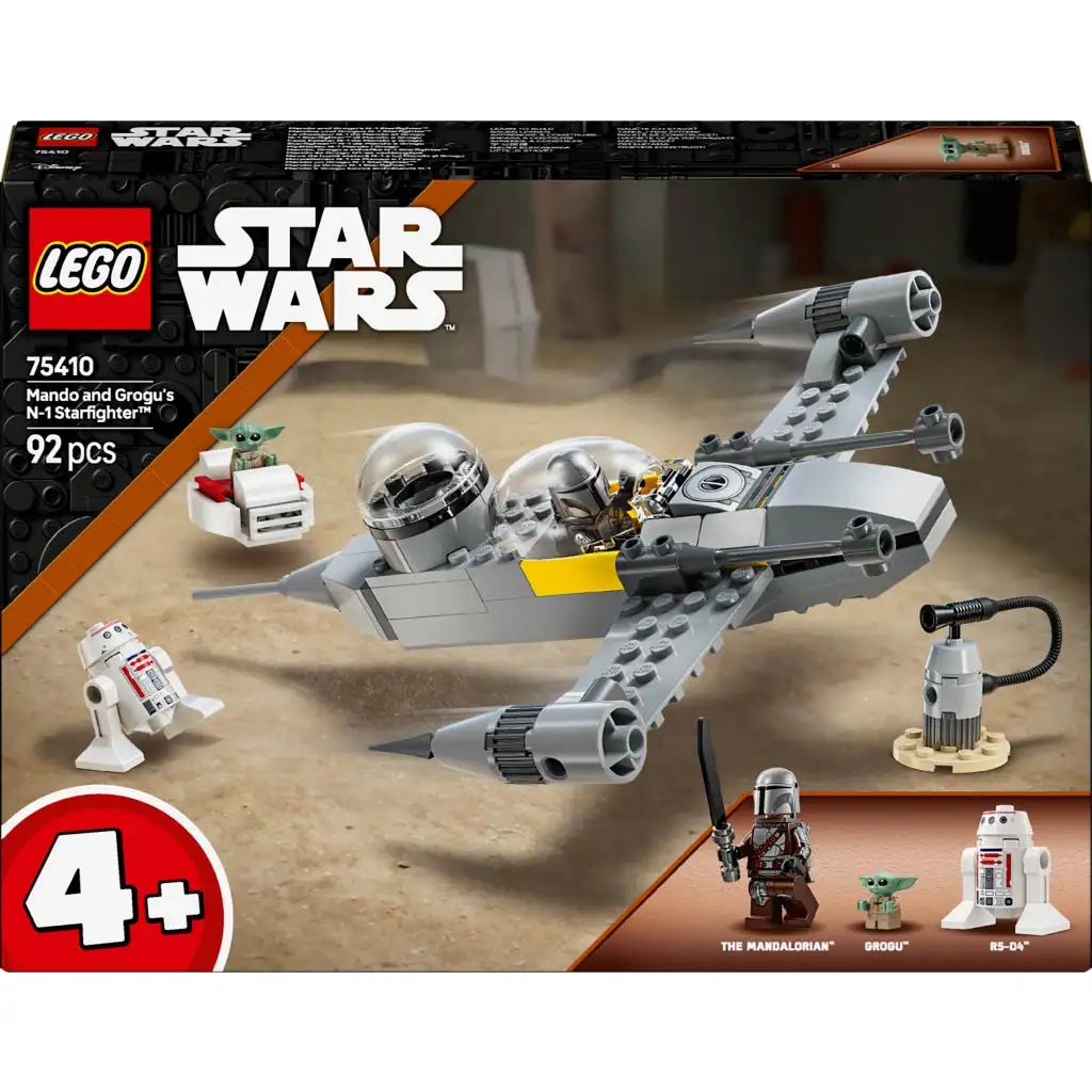 LEGO® Star Wars™: Mando és Grogu N1-es vadászgépe (75410) kép 1