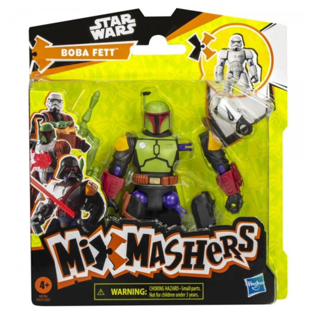 Star Wars: Mix Mashers Boba Fett figura szett kiegészítőkkel – Hasbro kép 1