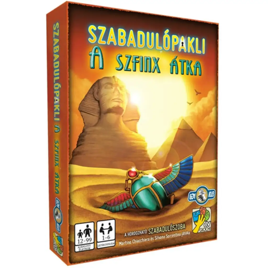 Szabadulópakli: A szfinx átka társasjáték kép 1