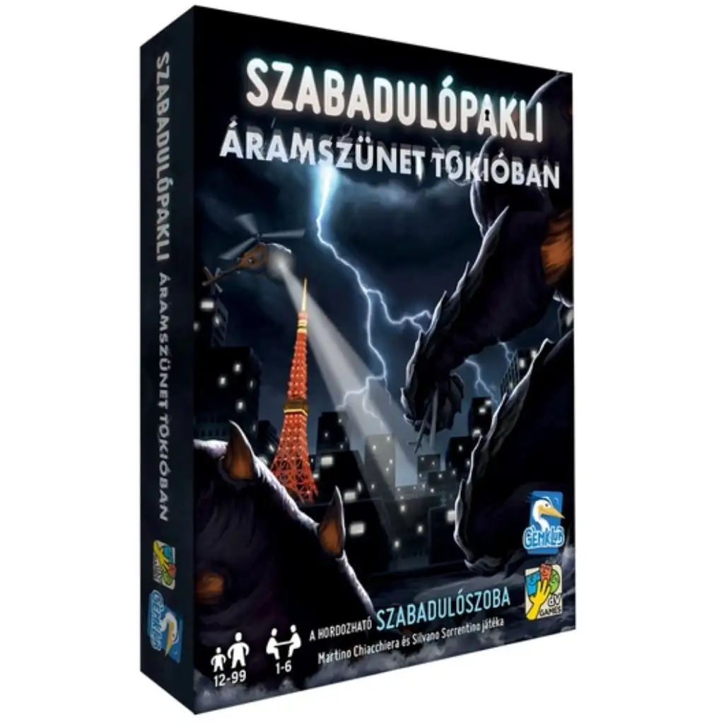 Szabadulópakli - Áramszünet Tokióban kártyajáték kép 1