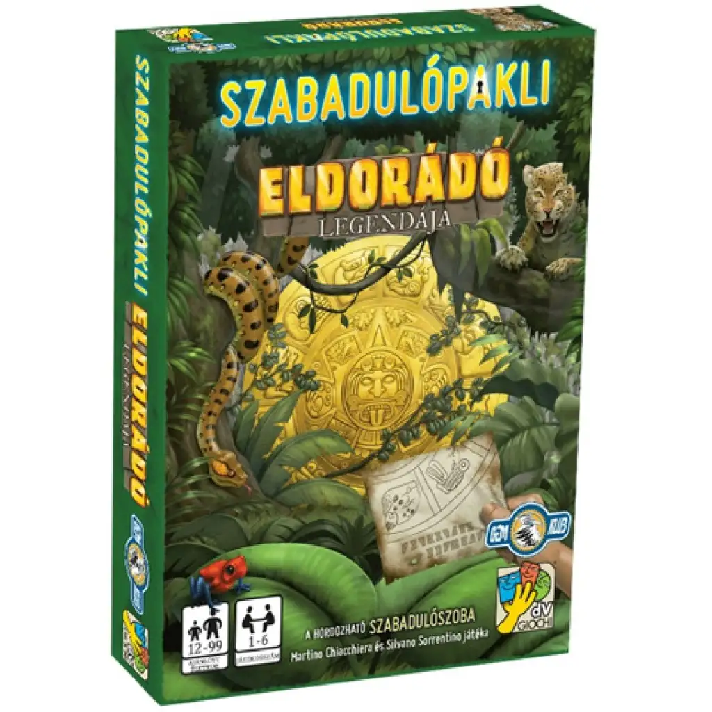Szabadulópakli: Eldorádó legendája társasjáték kép 1