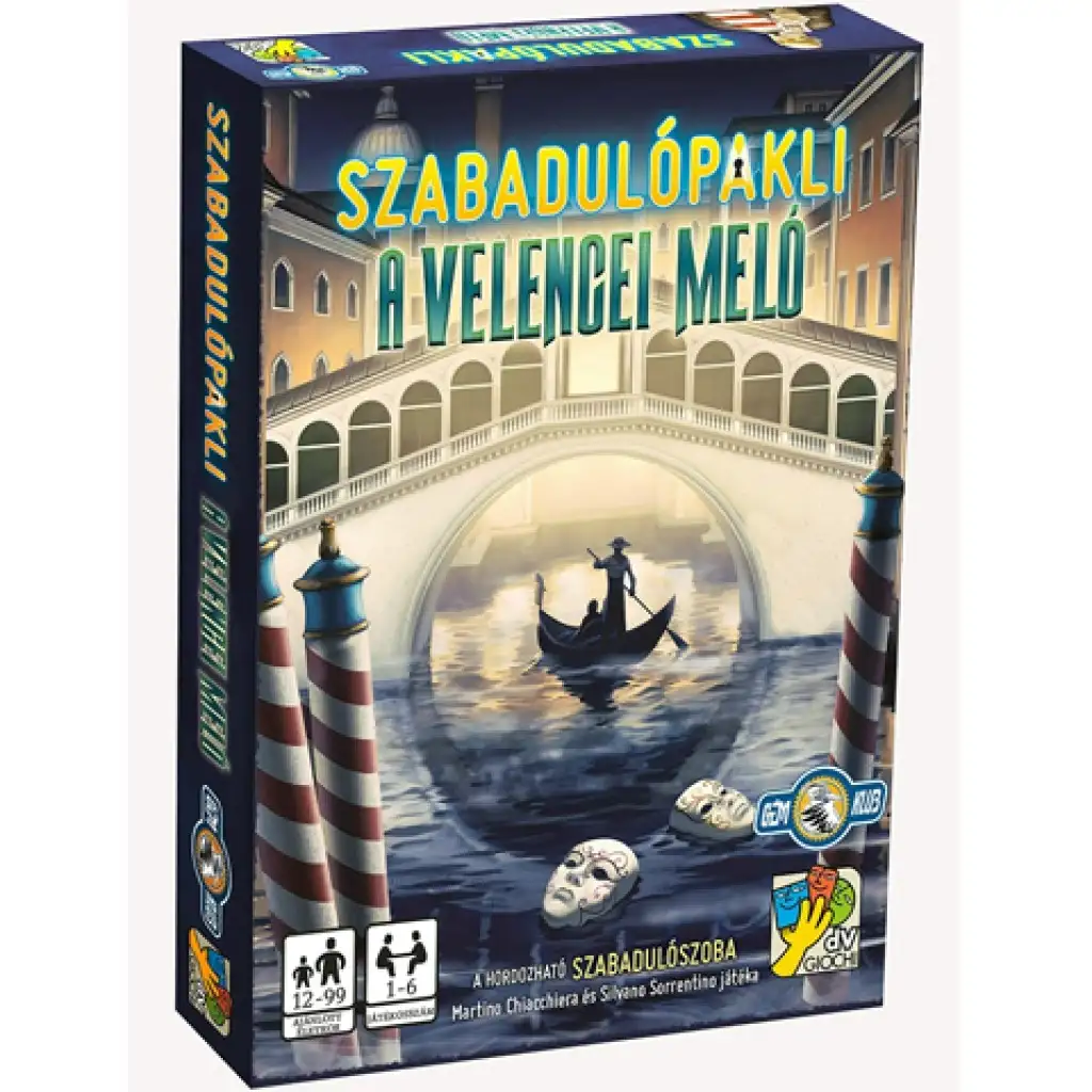 Szabadulópakli: A velencei meló társasjáték kép 1
