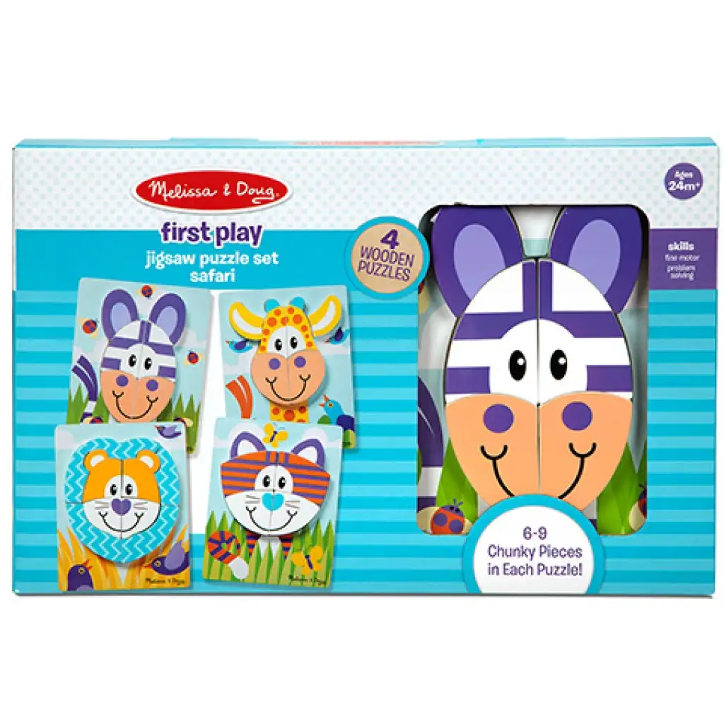 Szafari fa óriás puzzle - Melissa & Doug kép 1