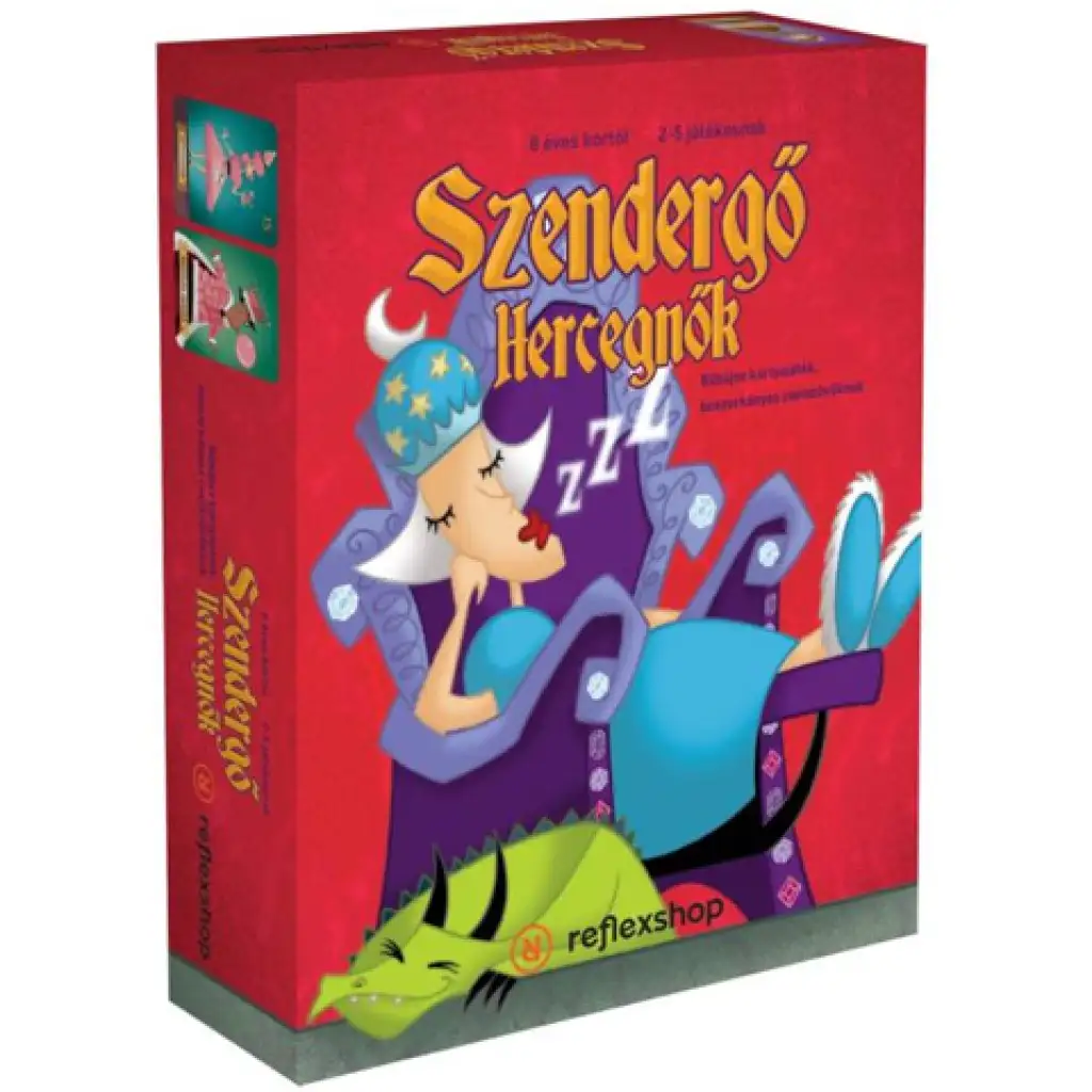 Szendergő hercegnők társasjáték kép 1