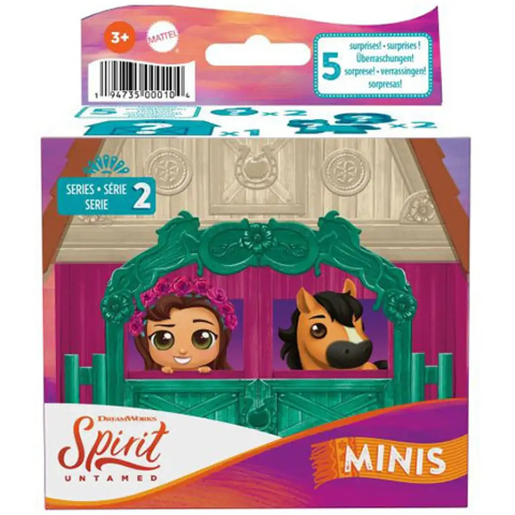 Szilaj: Pónik és barátaik pajtában 2. szorozat meglepetés csomag - Mattel kép 1