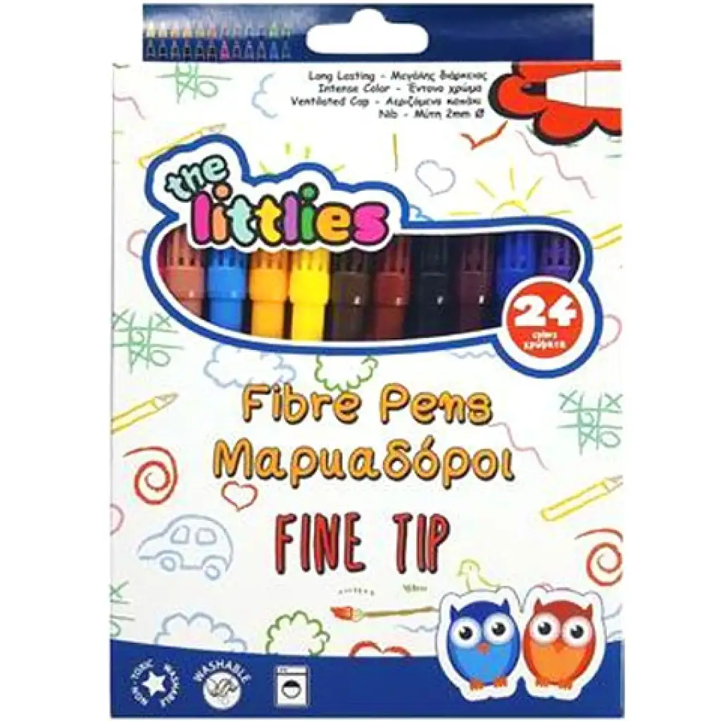 Színes filctoll szett 24db-os kép 1