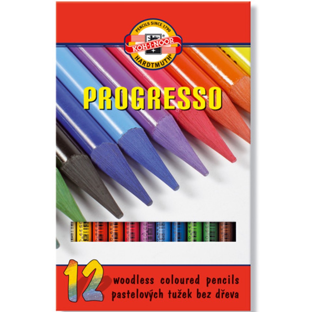ICO: Progresso pasztellceruza 12db Koh-I-Noor kép 1