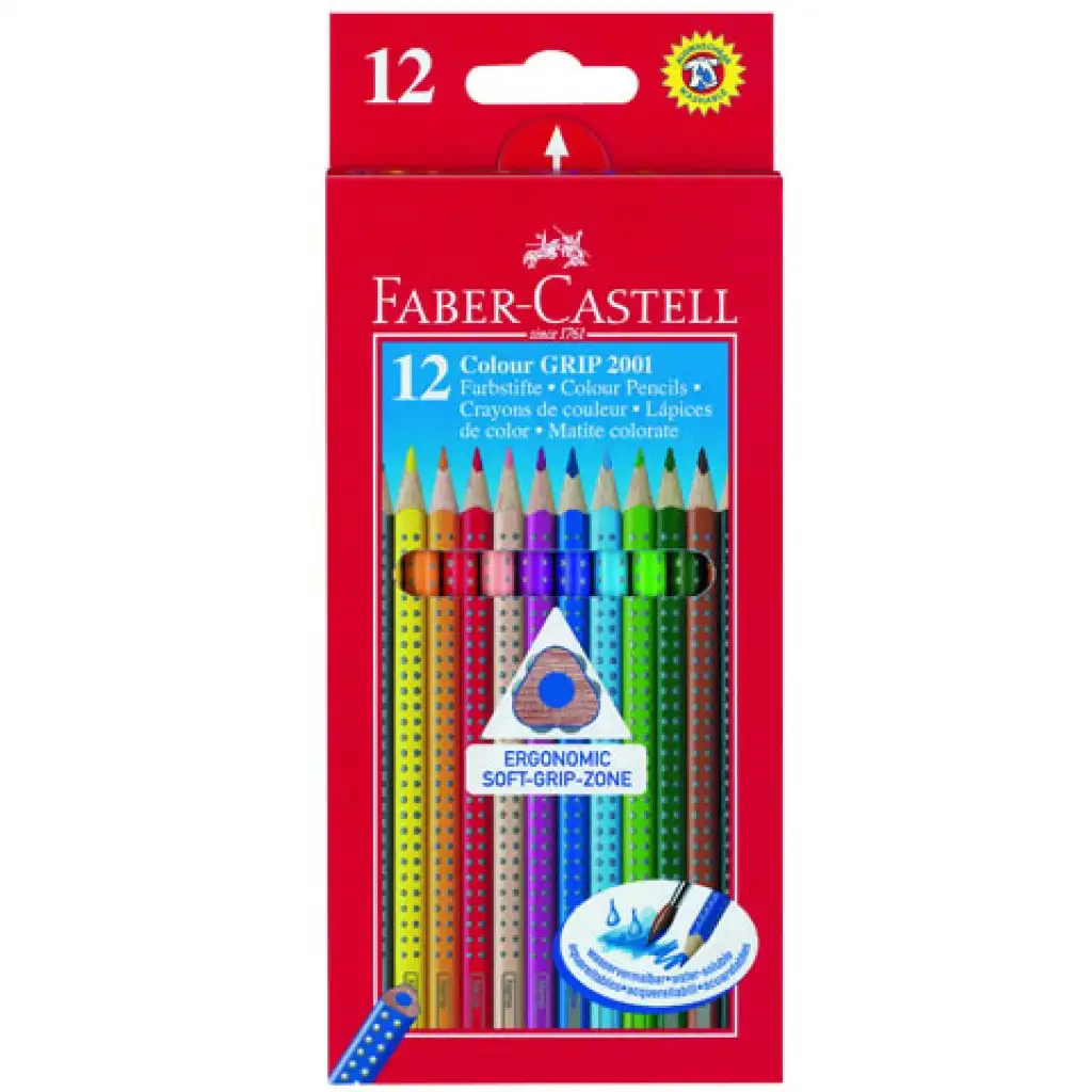 Színes ceruza 12db-os szett - Faber-Castell kép 1
