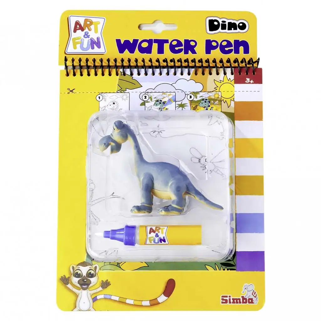 Art&Fun: Dinók rajzolás vízzel kreatív játék - Simba Toys kép 1