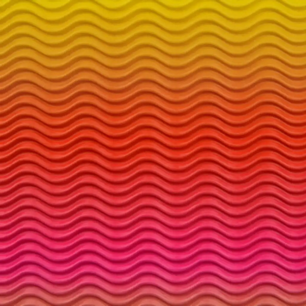 Szivárványos dekor 3D hullámkarton B2 50x70cm 1db kép 1