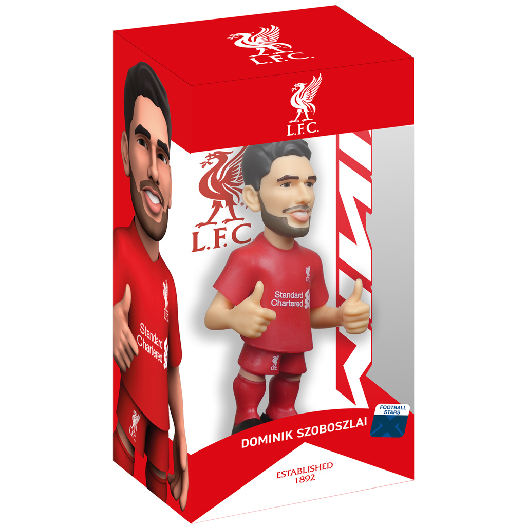 Minix: Liverpool - Szoboszlai Dominik focista akciófigura 12cm kép 1
