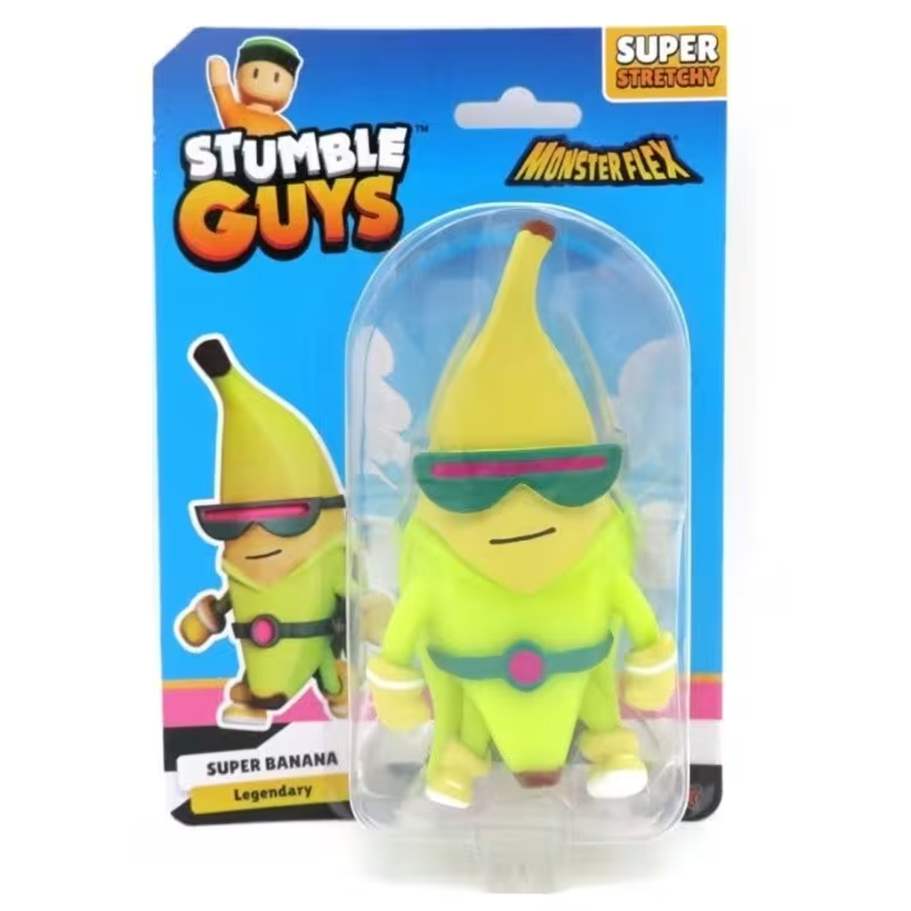 Monsterflex: Nyújtható Stumble Guys figura 3. széria többféle változatban 1db kép 2