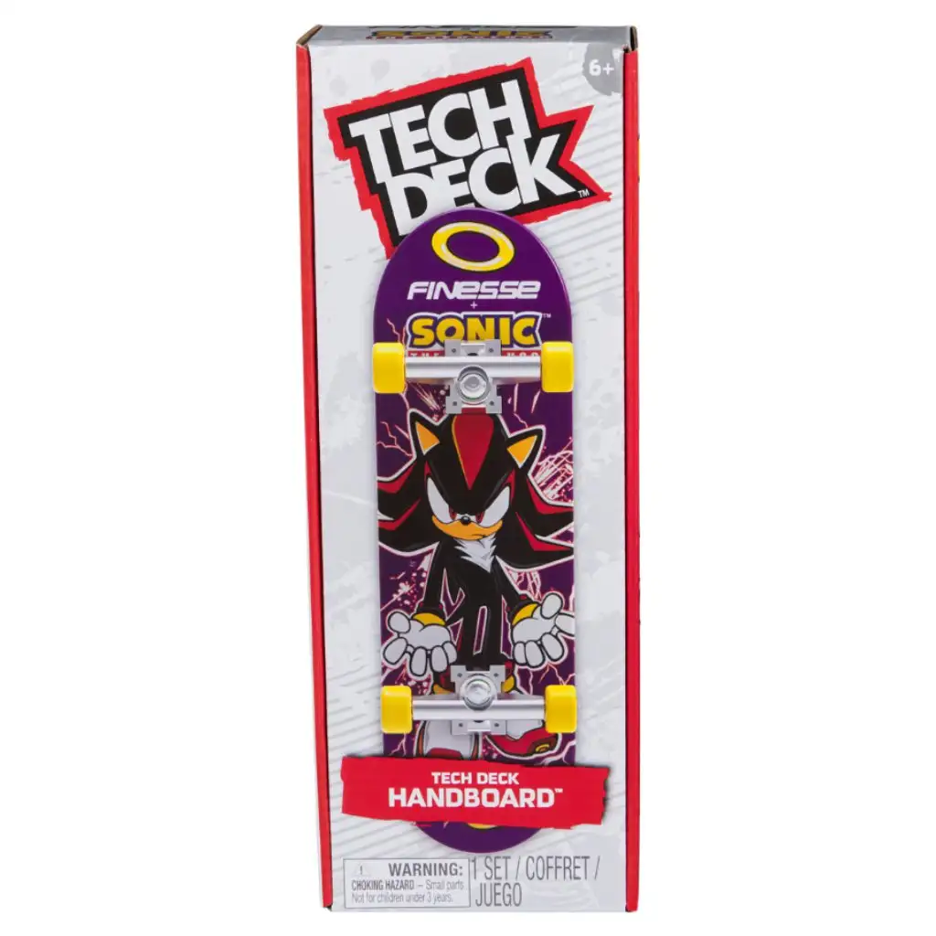 Tech Deck: Handboard óriásdeszka Sonic mintás gördeszka - Spin Master kép 1