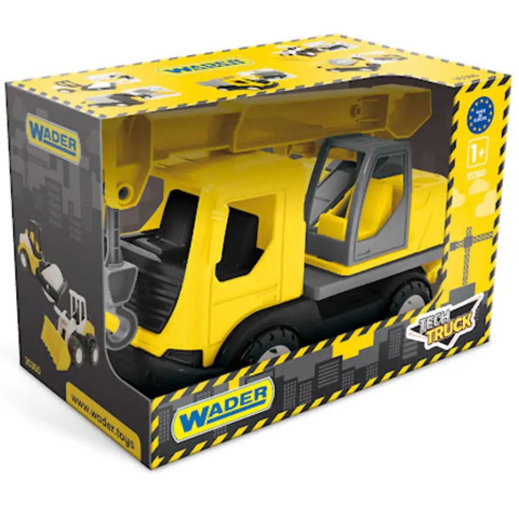 Tech Truck Darus teherautó dobozban 26cm - Wader kép 1