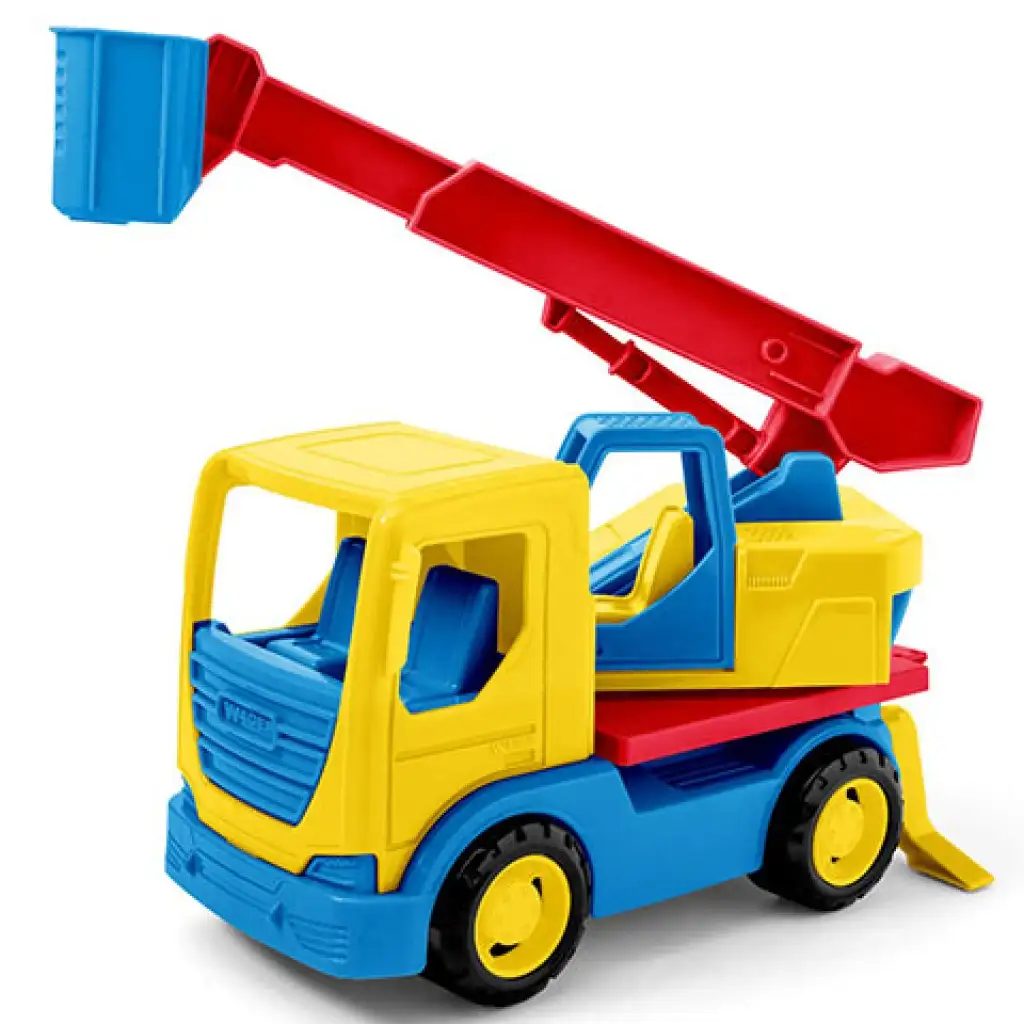 Tech Truck színes emelőkosaras teherautó 29cm - Wader kép 1