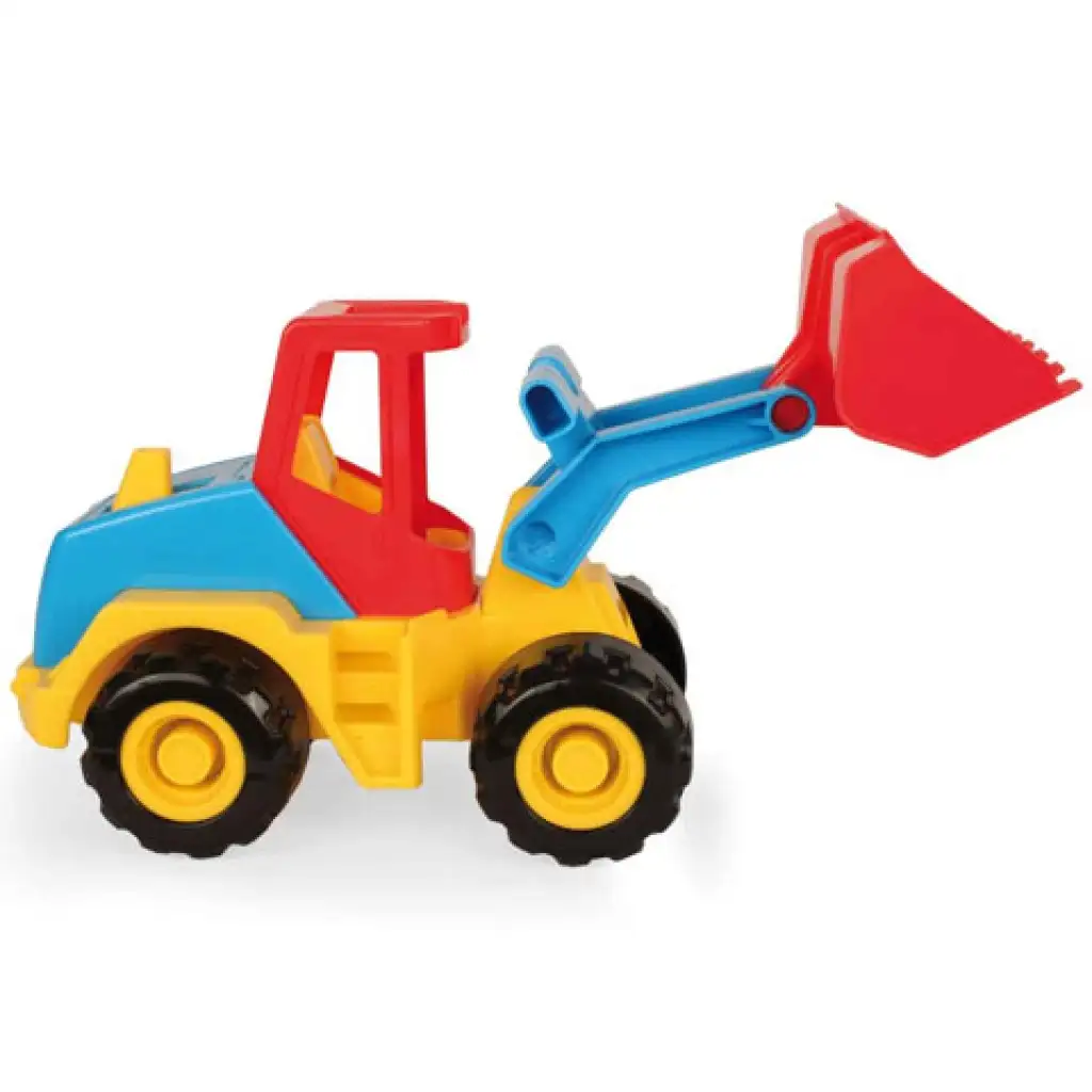 Tech Truck homlokrakodós traktor 27cm - Wader kép 1