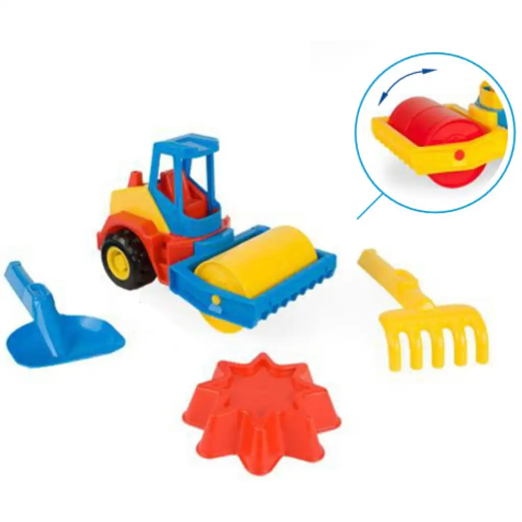 Tech Truck Úthenger homokozó szettel 24cm - Wader kép 1
