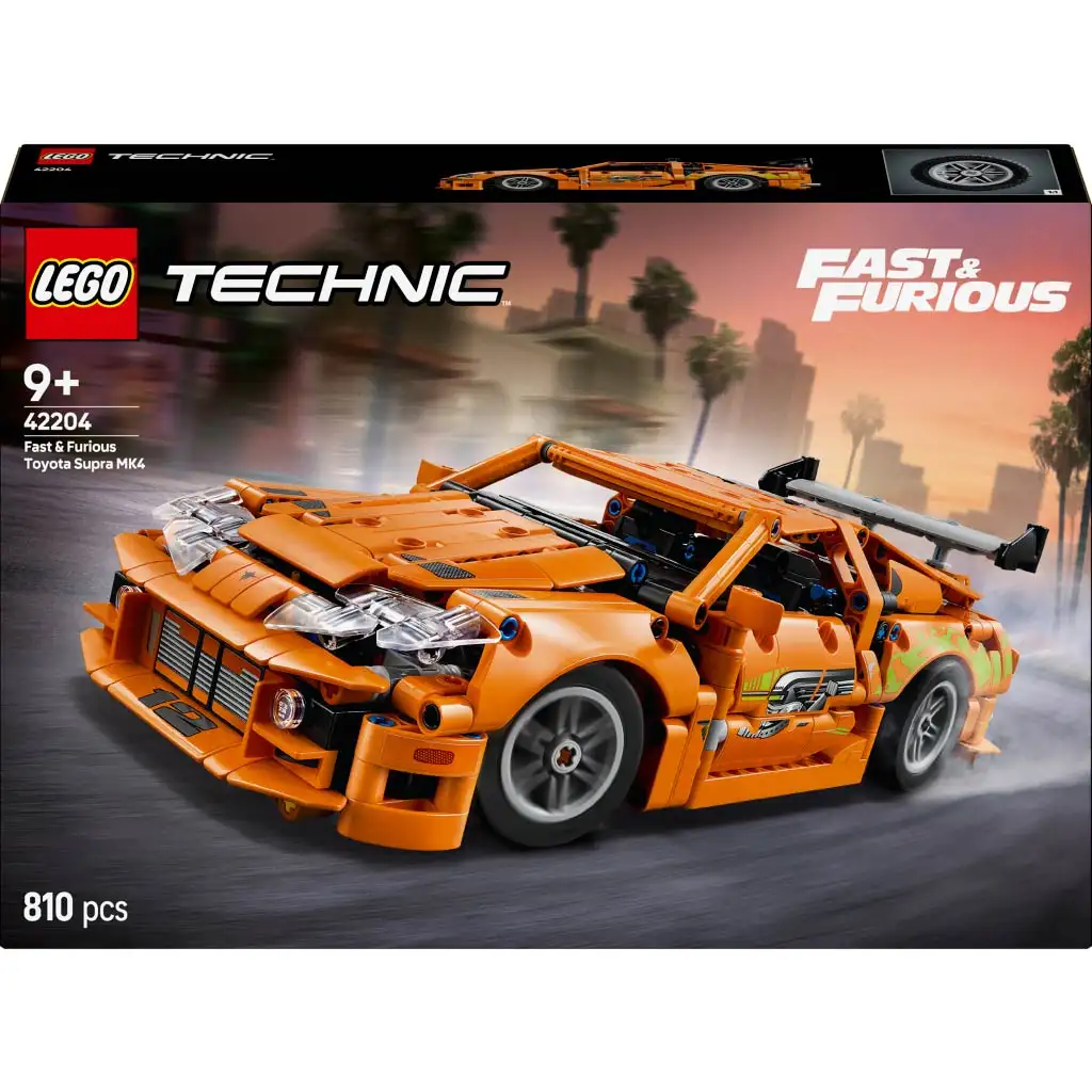 LEGO® Technic: Fast and Furious Toyota Supra MK4 (42204) kép 1