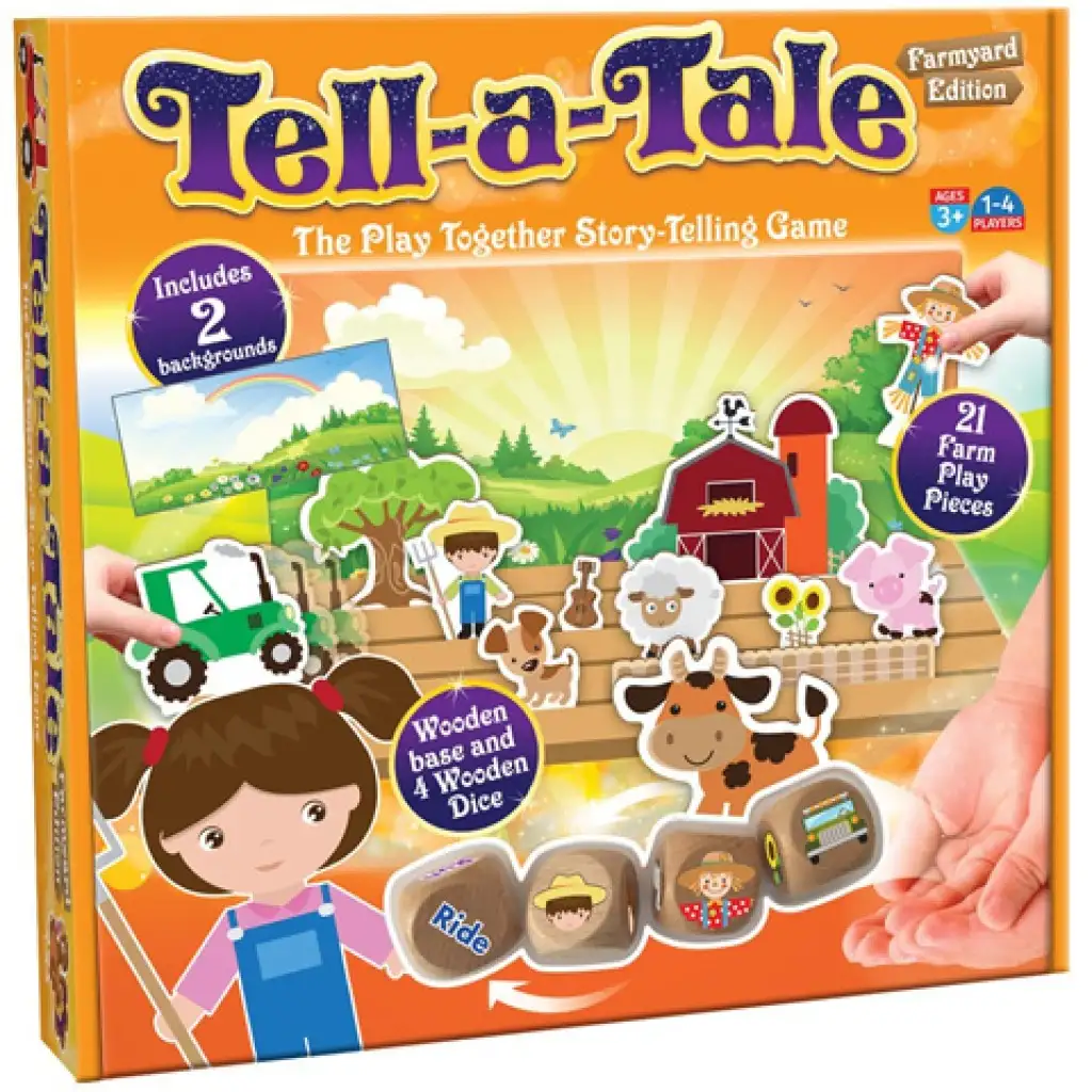 Tell-a-Tale farm sztorimesélő játék - Cheatwell Games kép 1