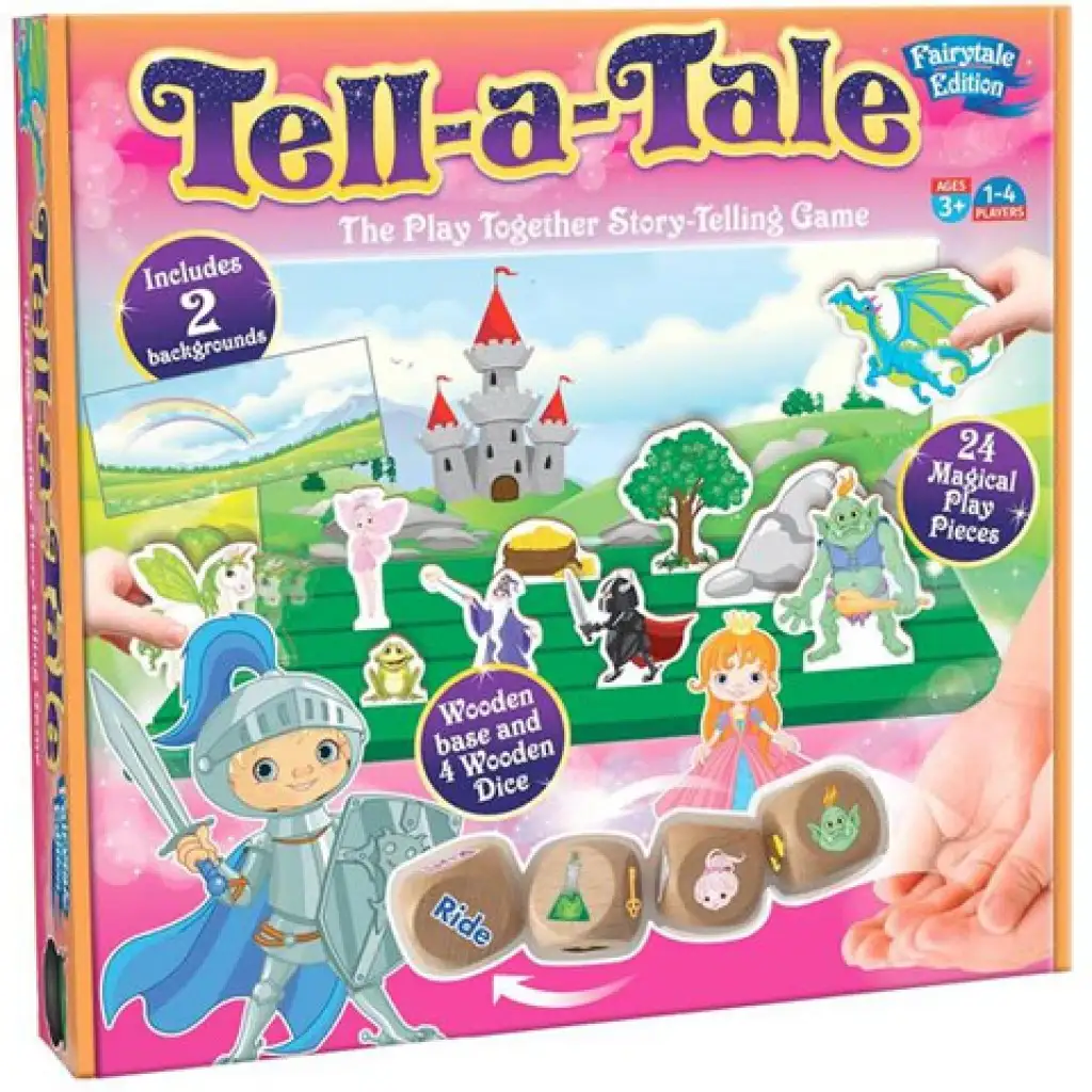 Tell-a-Tale tündér sztorimesélő játék - Cheatwell Games kép 1