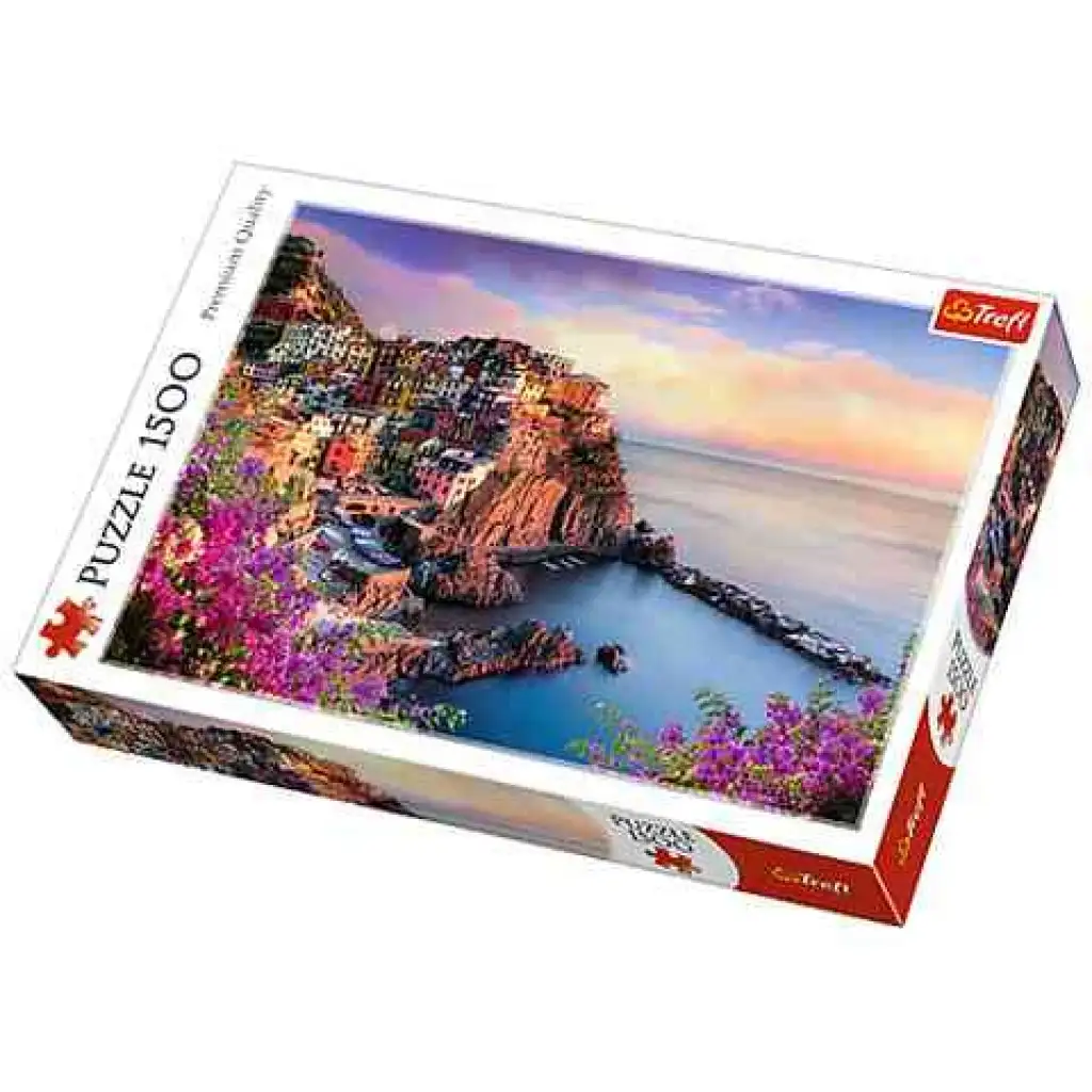 Tengerpart Manarola 1500 db-os puzzle - Trefl kép 1