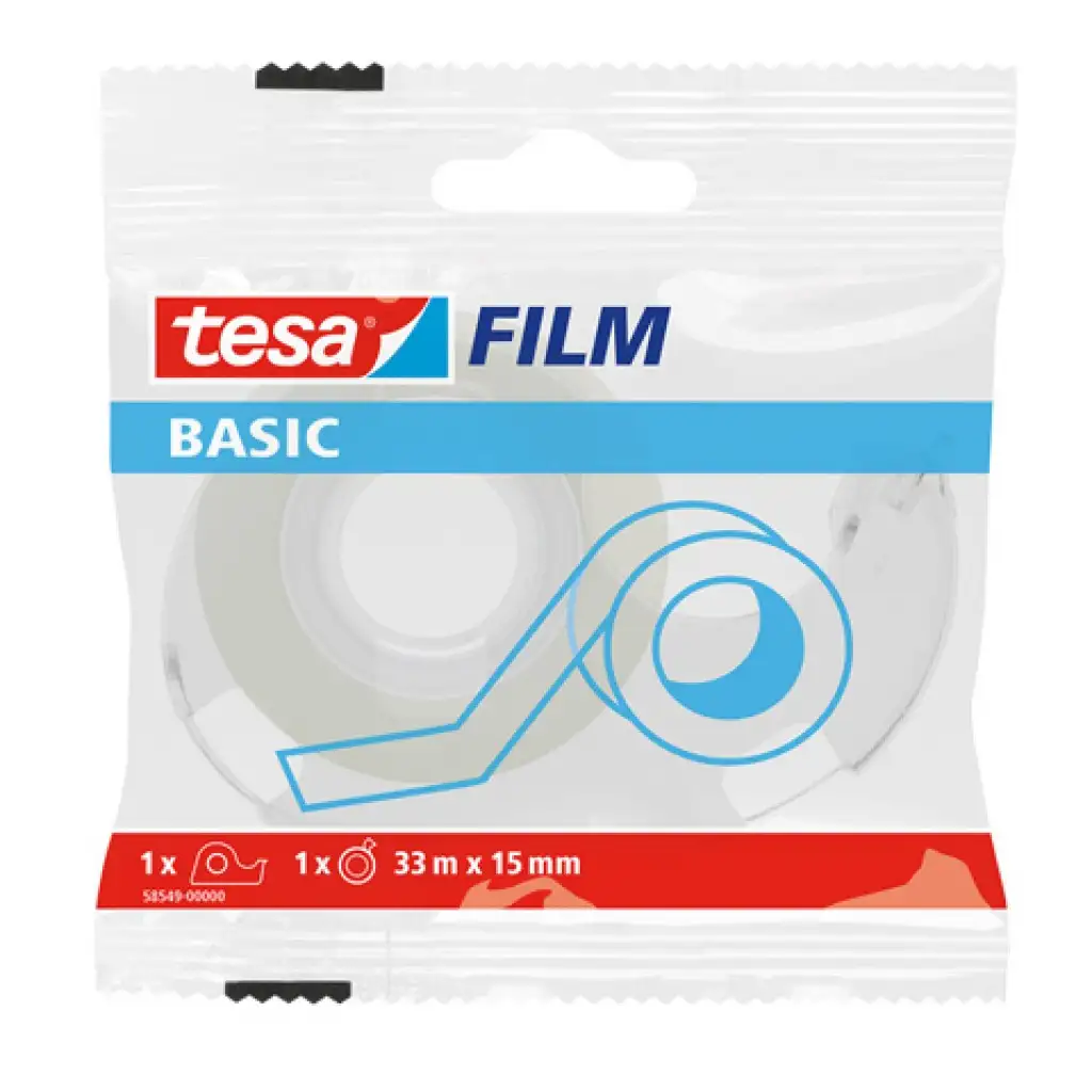 ICO: Tesa Basic ragasztószalag 33mx15mm kép 1