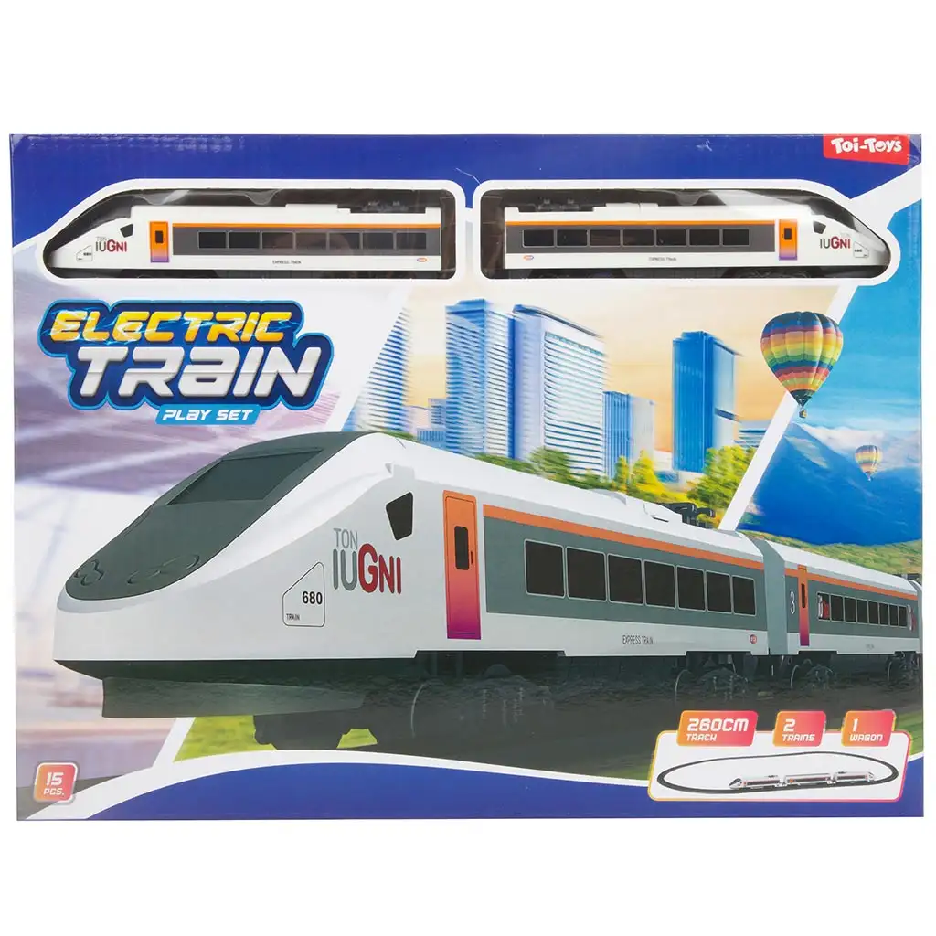 TGV Elektromos vasút szett kép 1
