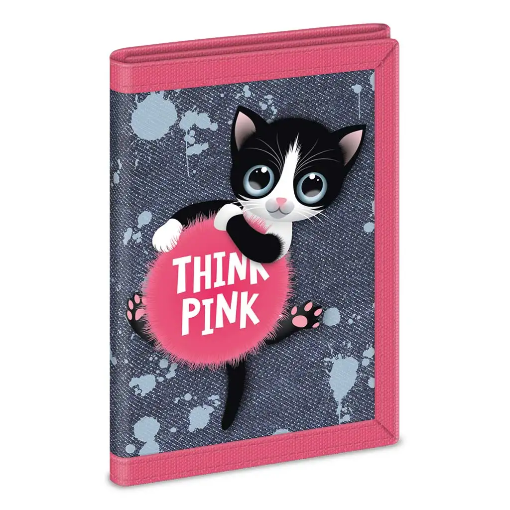 Ars Una: Think Pink pénztárca 9x12,5x2cm kép 1