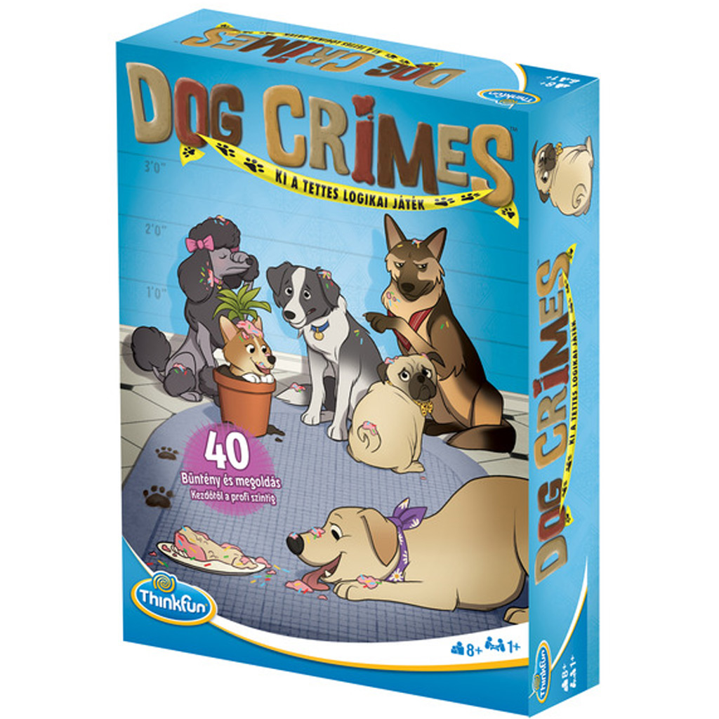 Thinkfun: Dog Crimes - Zsivány kutyusok kép 1
